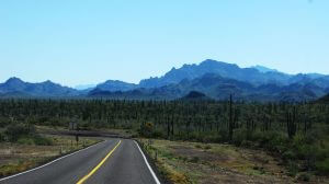 Camino por la baja sur